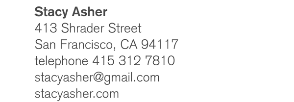Stacy Asher Contact Info