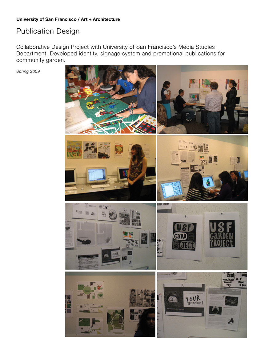 Publication Design 2009 / USF / Documenation